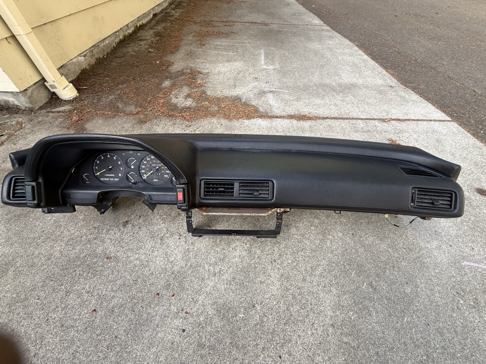 1986-1989 GENUINE TOYOTA CELICA INTERIOR FRONT DASH COWL PANEL BLACK TRIM OEM ✅