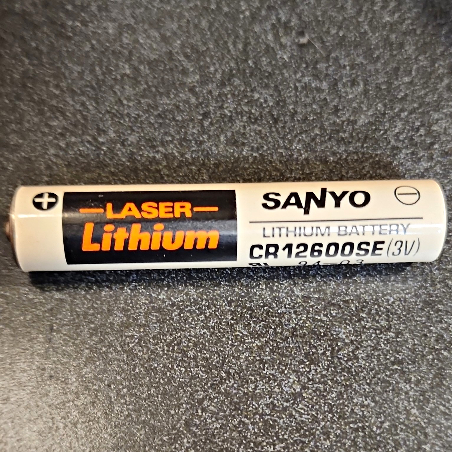 SANYO CR12600SE 3V Lithium A Size Battery 0.3Ah for High Drain Devices