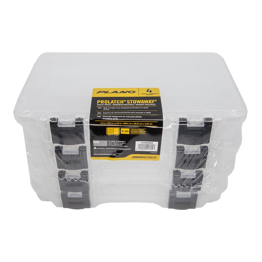 Plano Plasw374 3700 Prolatch Stowaway *4-Pack
