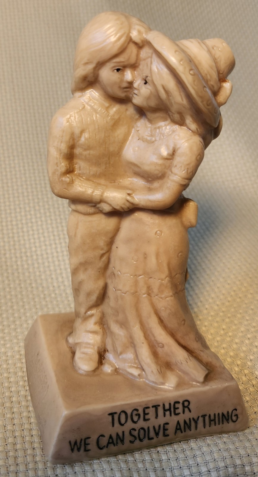 Vtg 1971 W&R Berries Figurine Together We Can Solve Anything 847 Sillisculpt Luv Vtg 1971 W&R Berries Figurine Together We Can Solve Anything 847 Sillisculpt Luv