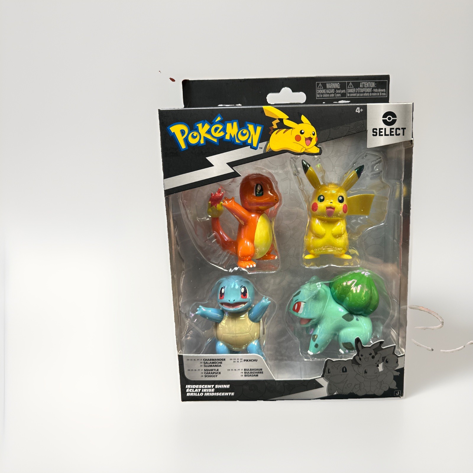 Pokemon Select Battle Action Figure - 4pk