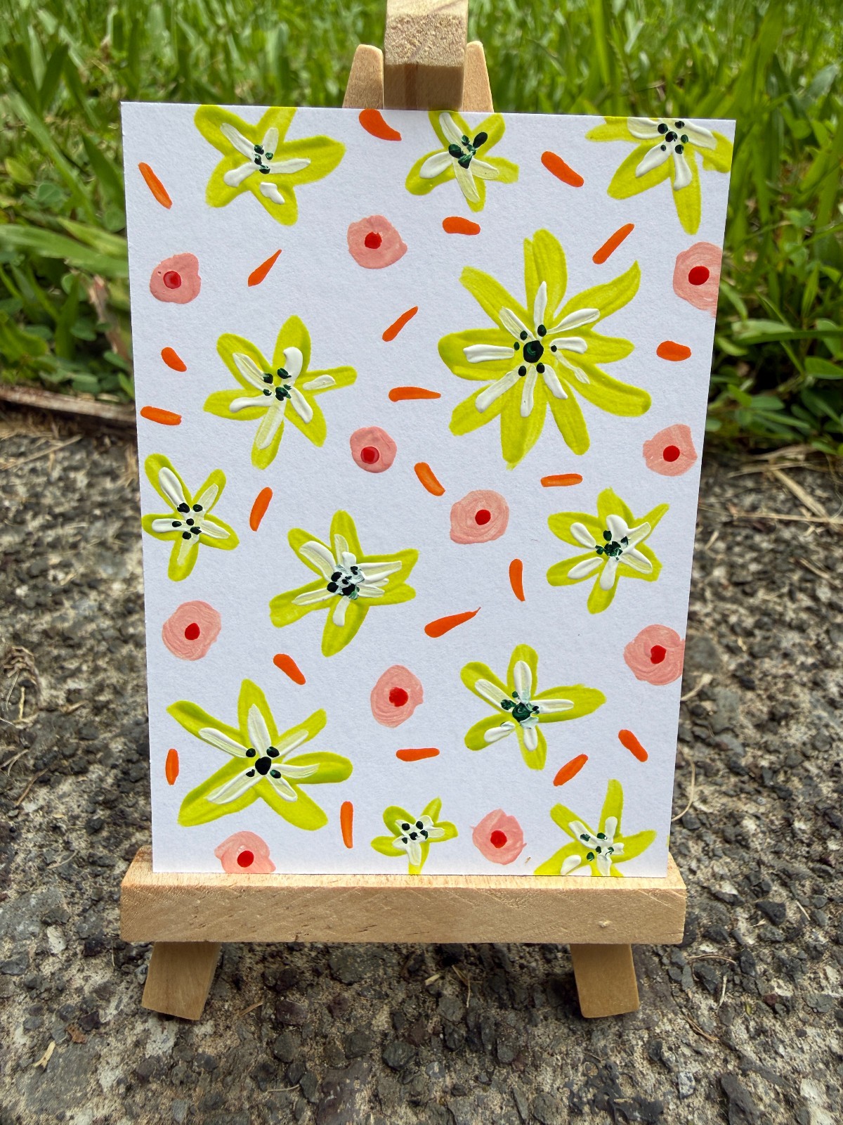 ACEO/ATC Original Acrylic Mini Painting \