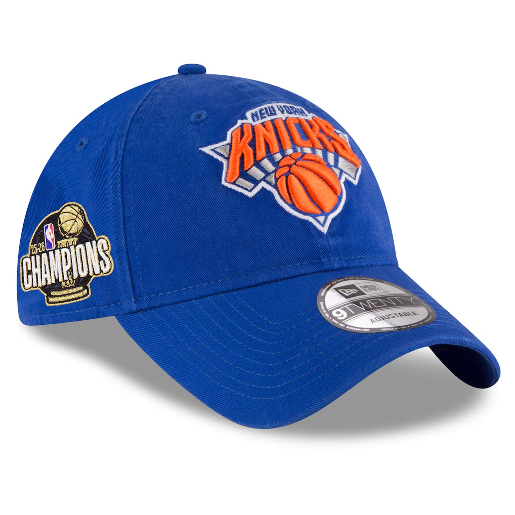 New York Knicks New Era 2026 NBA Finals Champions 9TWENTY Adjustable Hat Blue New York Knicks New Era 2026 NBA Finals Champions 9TWENTY Adjustable Hat Blue