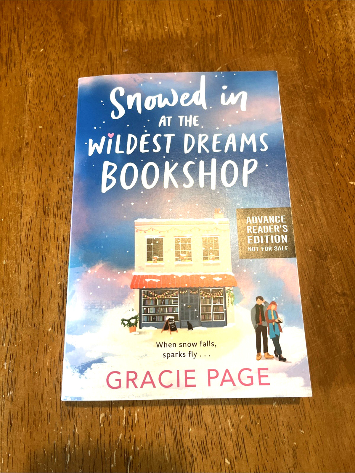 Snowed In At The Wildest Dreams Bookshop Gracie Page Paperback ARC Uncorrecte