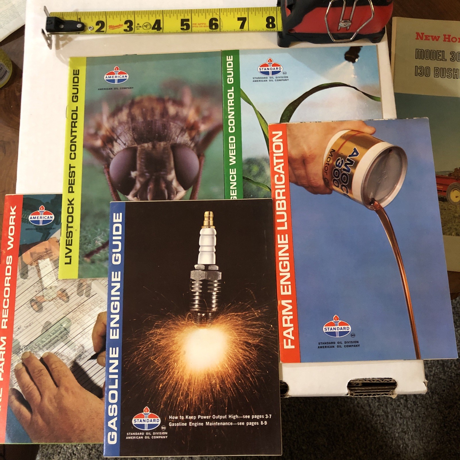 Standard Oil Company Catalog/s Lot Of 5 Fuel/Oil/Livestock/Farm/weeds