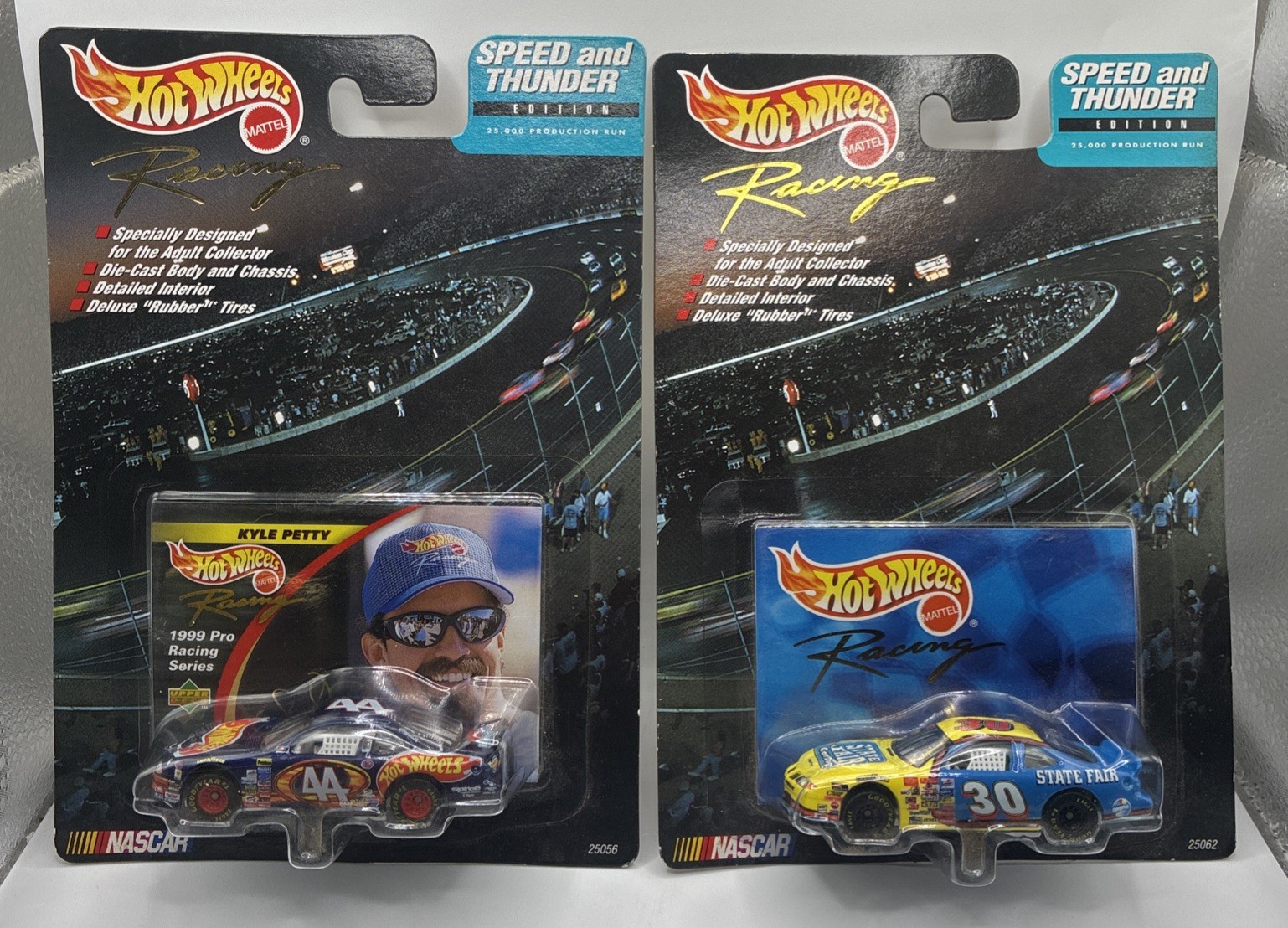 🏁 HOT WHEELS Racing 1999 Kyle Petty Speed & Thunder Edition Nascar Car & #30