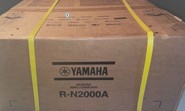 YAMAHA R-N2000A BLACK HI-FI NETWORK RECEIVER W STREAMING, PHONO INPUTS & DAC IN