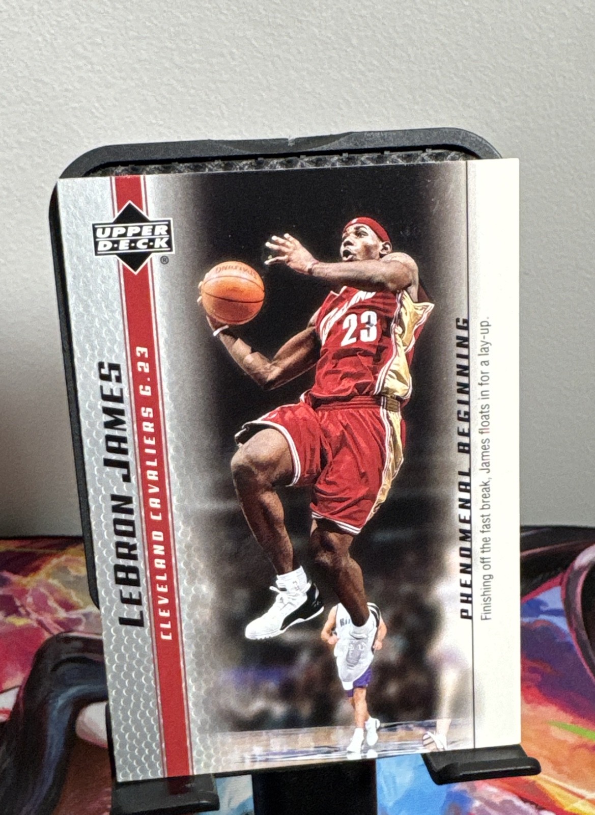 2003-04 Upper Deck Lebron James Phenomenal Beginning - LeBron James #7 (RC)