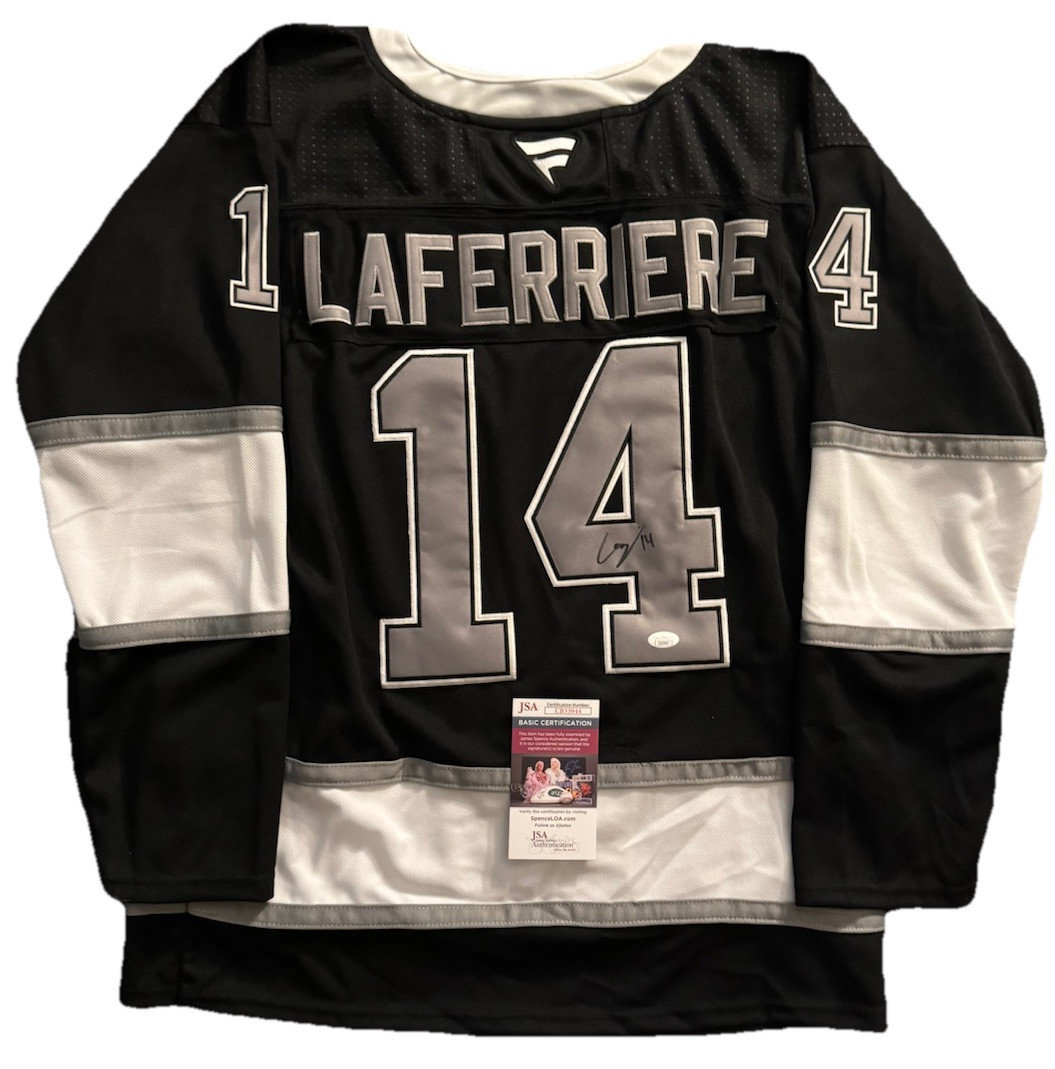 2024-25 Alex Laferriere Signed Los Angeles Kings Jersey JSA COA read description 2024-25 Alex Laferriere Signed Los Angeles Kings Jersey JSA COA read description