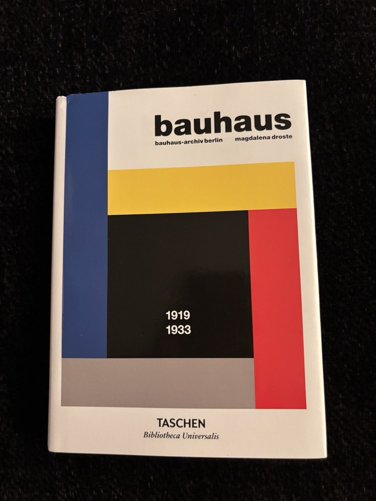 Droste - Bauhaus 1919-1933-Hardcover - English -Very Good
