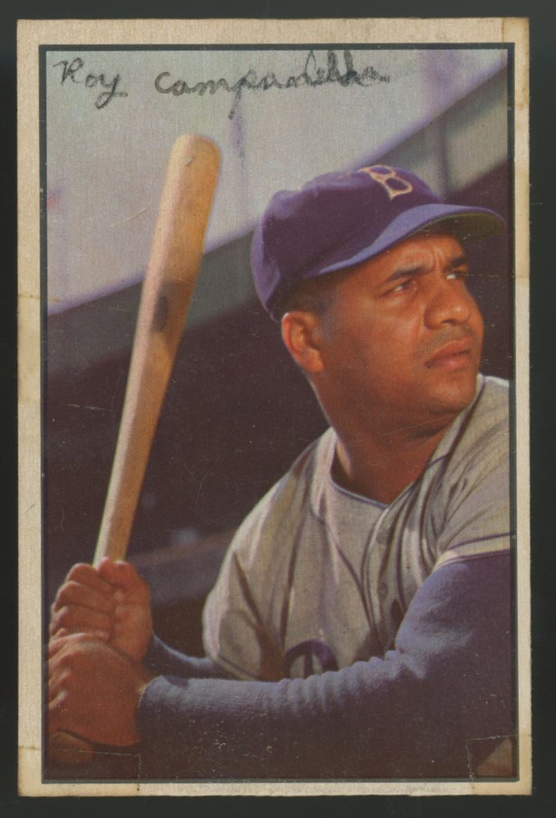 1953 Bowman Color Roy Campanella #46 VG/EX (MK) 1953 Bowman Color Roy Campanella #46 VG/EX (MK)