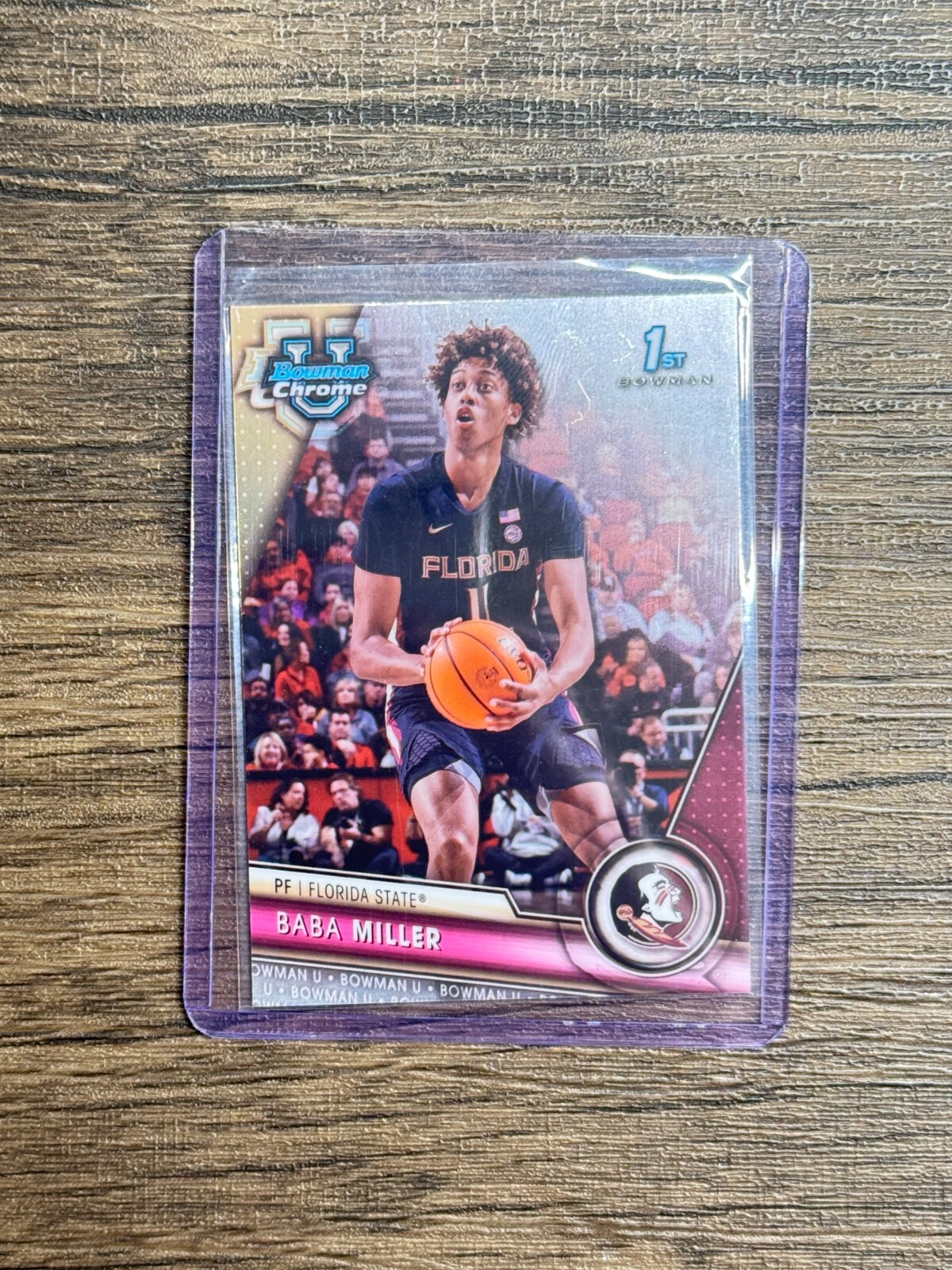 2023-24 Bowman University Chrome - Baba Miller #100 (RC)
