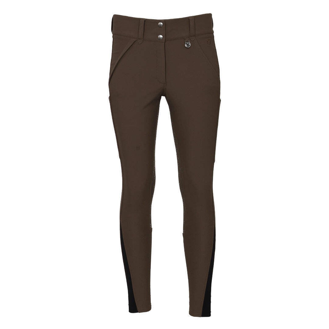 Dapplebay Sport Silicone Full Seat Breeches-Chocolate