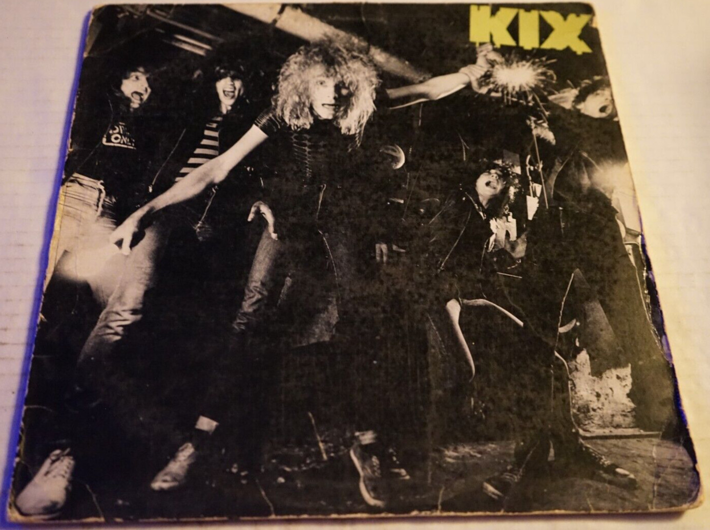 Kix S/t SD-19307 First Pressing 1981 A Beater Copy That Plays Well Vg/G+ Metal