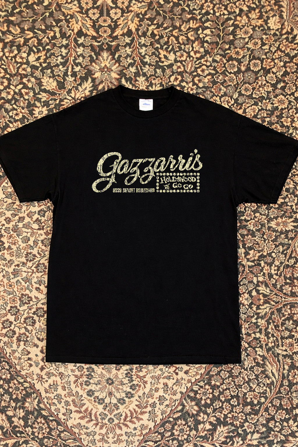 Vintage Gazzarri\'s Hollywood-A-Go-Go 1965 Men\'s T-Shirt