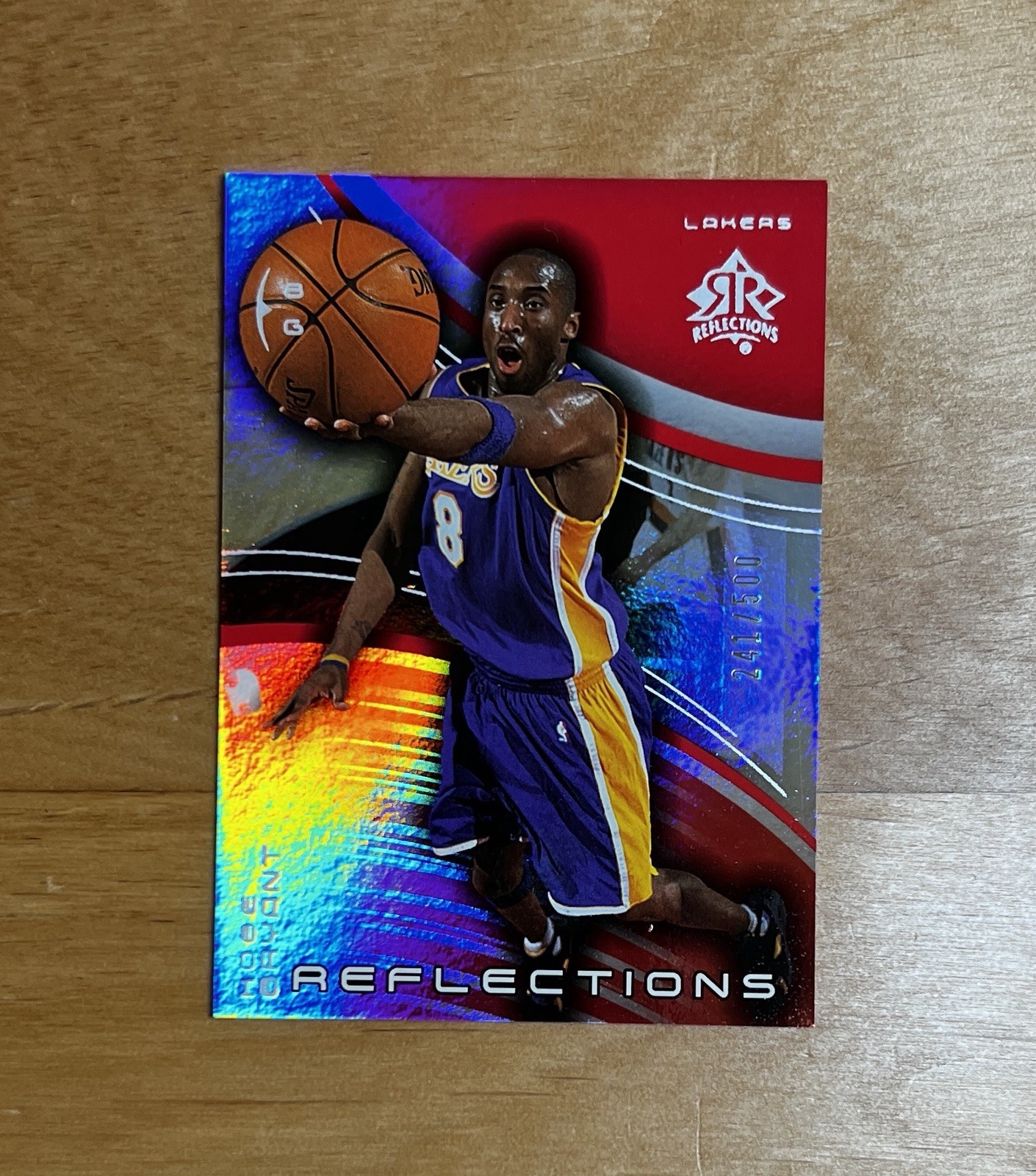 2003-04 Upper Deck Triple Dimensions - Reflections Kobe Bryant #31 Ruby /500 2003-04 Upper Deck Triple Dimensions - Reflections Kobe Bryant #31 Ruby /500