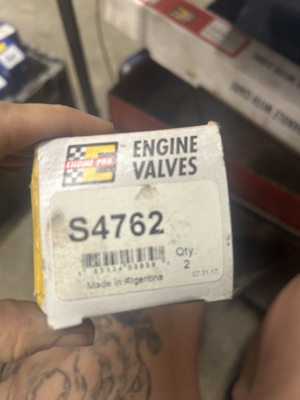 Engine Pro Intake Valve S4762