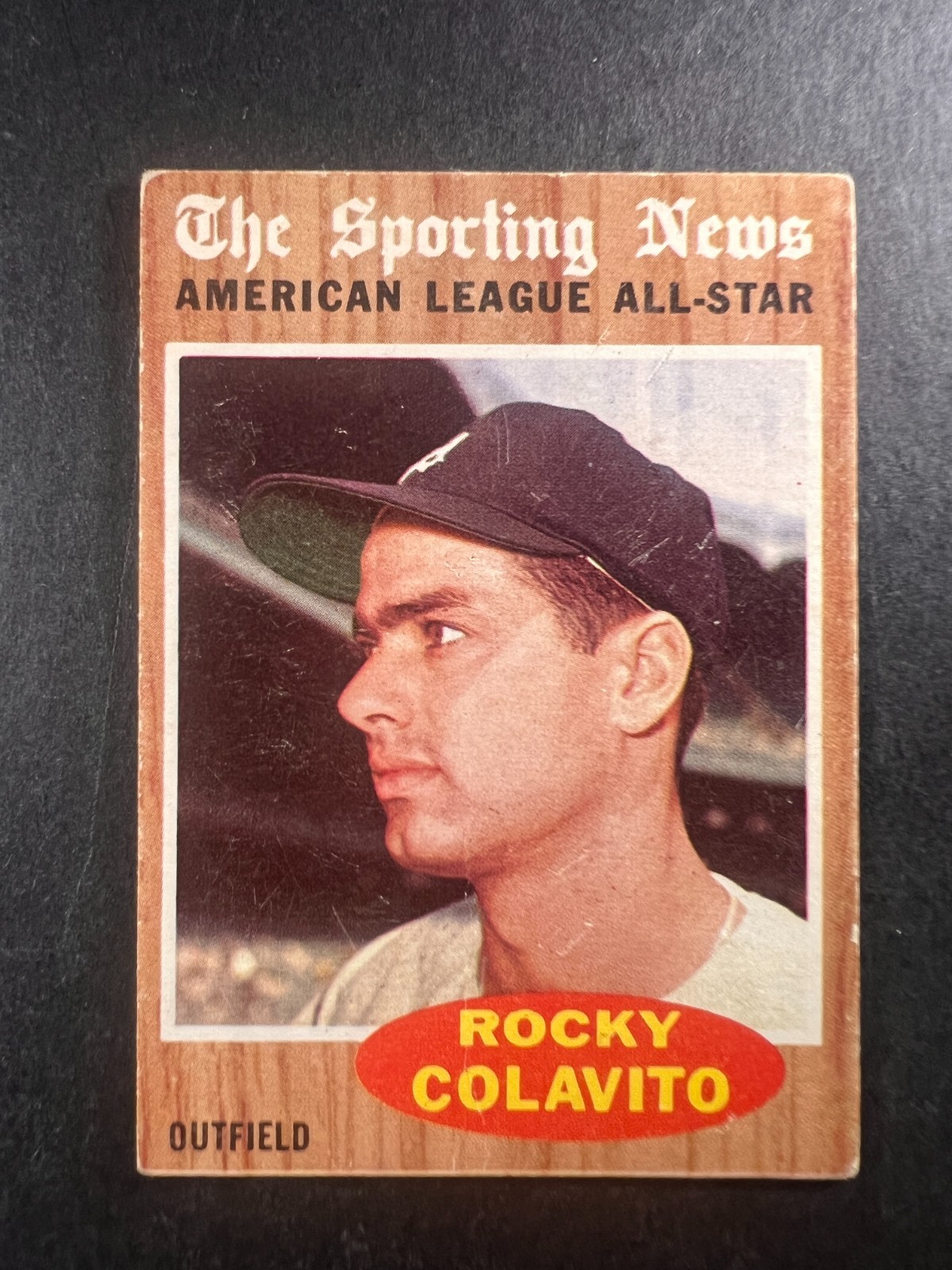 1962 Topps Rocky Colavito All-Star #472