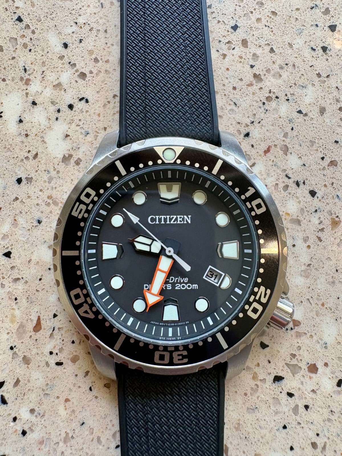 Citizen Promaster Diver Eco-Drive Mens Watch BN0150-28E - Worn Once,Original Box