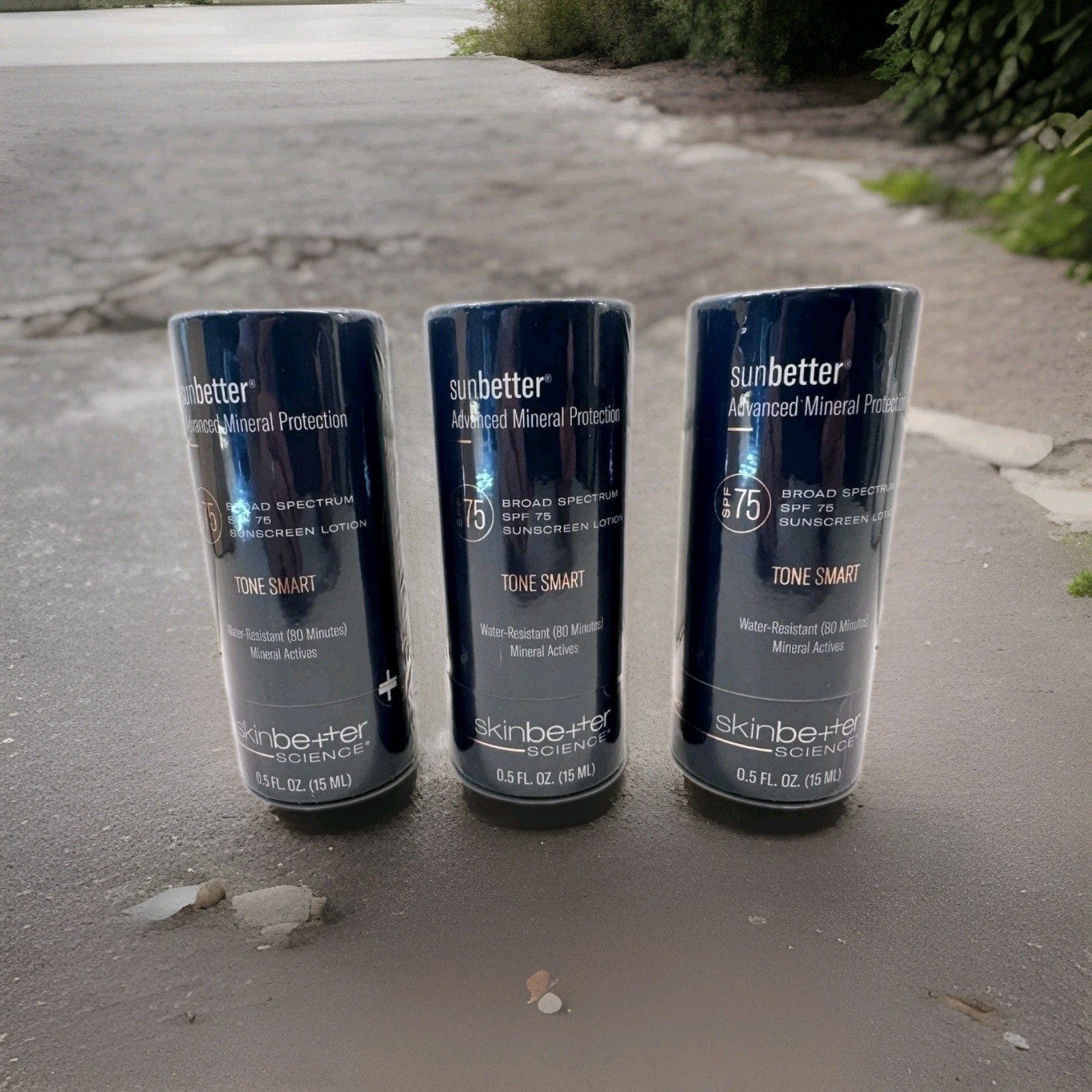 Lot of 3 SkinBetter SunBetter Tone Smart SPF 75 Sunscreen Lotion 15mlX3 EXP 1/27 Lot of 3 SkinBetter SunBetter Tone Smart SPF 75 Sunscreen Lotion 15mlX3 EXP 1/27