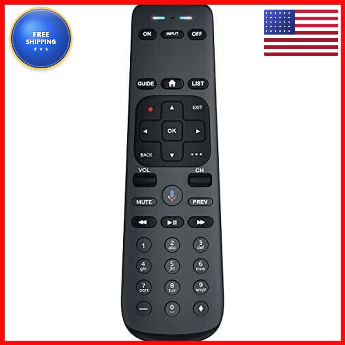 NTQinParts Remote for DIRECTV Gemini Air 1 4K Streaming Device P21KW-500