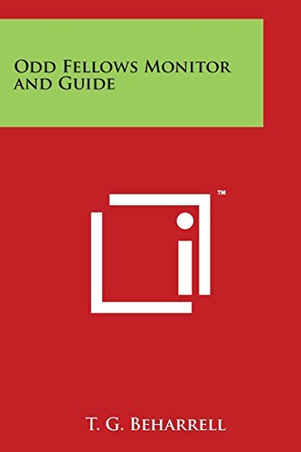 Odd Fellows Monitor and Guide, Beharrell New 9781498076739 Fast -,