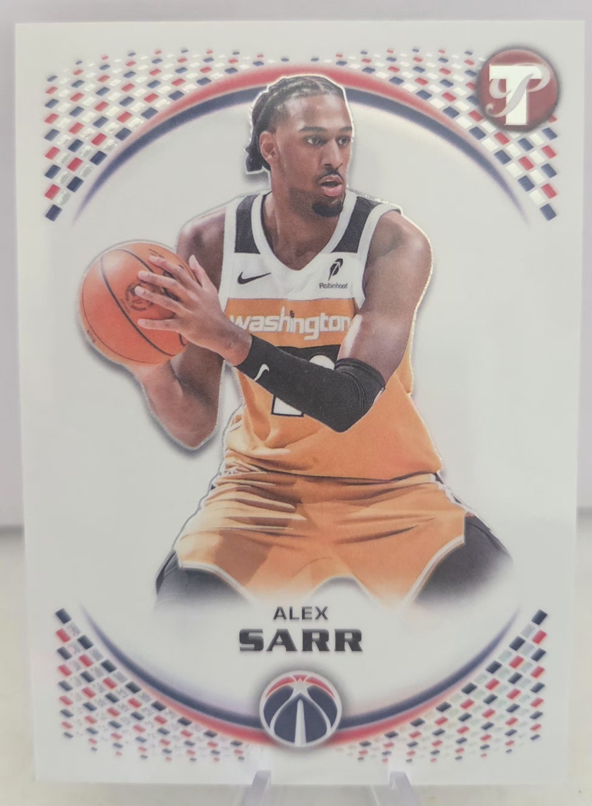 2025-26 Topps Pristine Alex Sarr Refractor #88 Washington Wizards Clean 2025-26 Topps Pristine Alex Sarr Refractor #88 Washington Wizards Clean