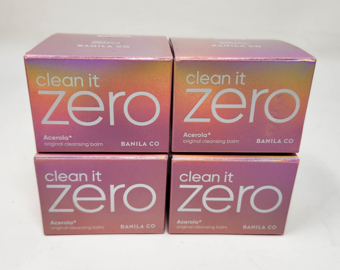 Clean It Zero 3 in 1 Cleansing Balm Original Banila Acerola 100ml Total READ