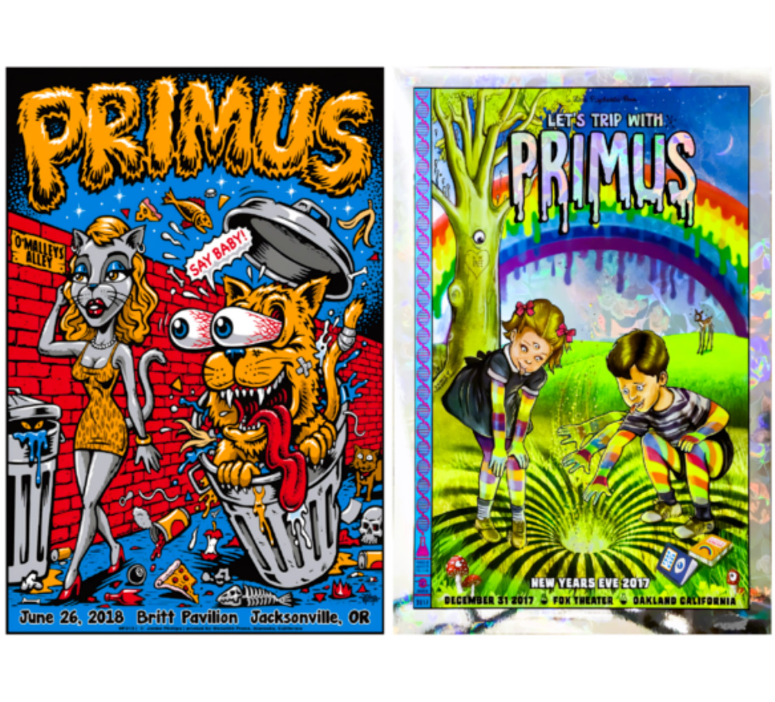 Set of 2 Posters Primus Unframed 11\