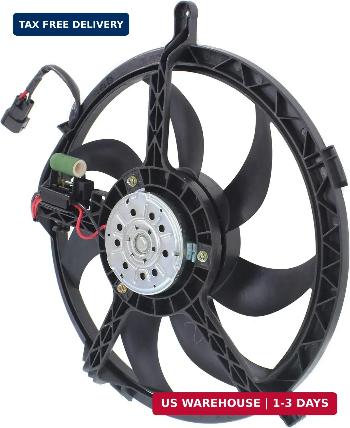 Radiator Cooling Fan Assembly Compatible with 2007-2015 Mini Cooper, 2011-2016 C