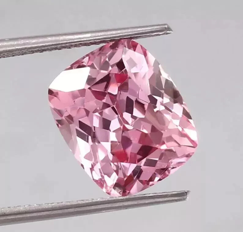 Natural 13+ Ct Beautiful Pink Morganite Cushion Cut EGL Certified Gemstone