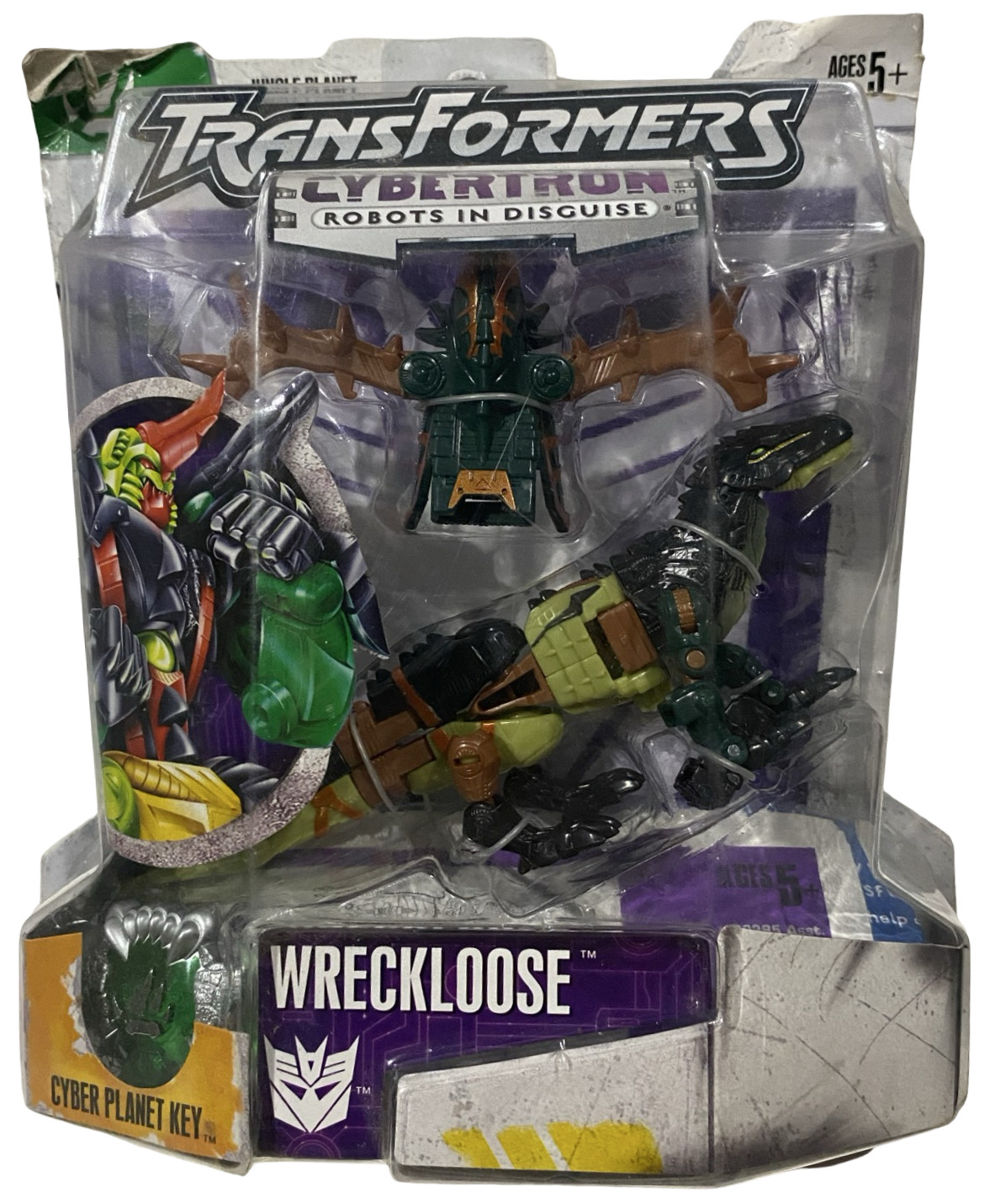 Transformers Cybertron Wreckloose Scout Class Action Figure New Damaged Package Transformers Cybertron Wreckloose Scout Class Action Figure New Damaged Package