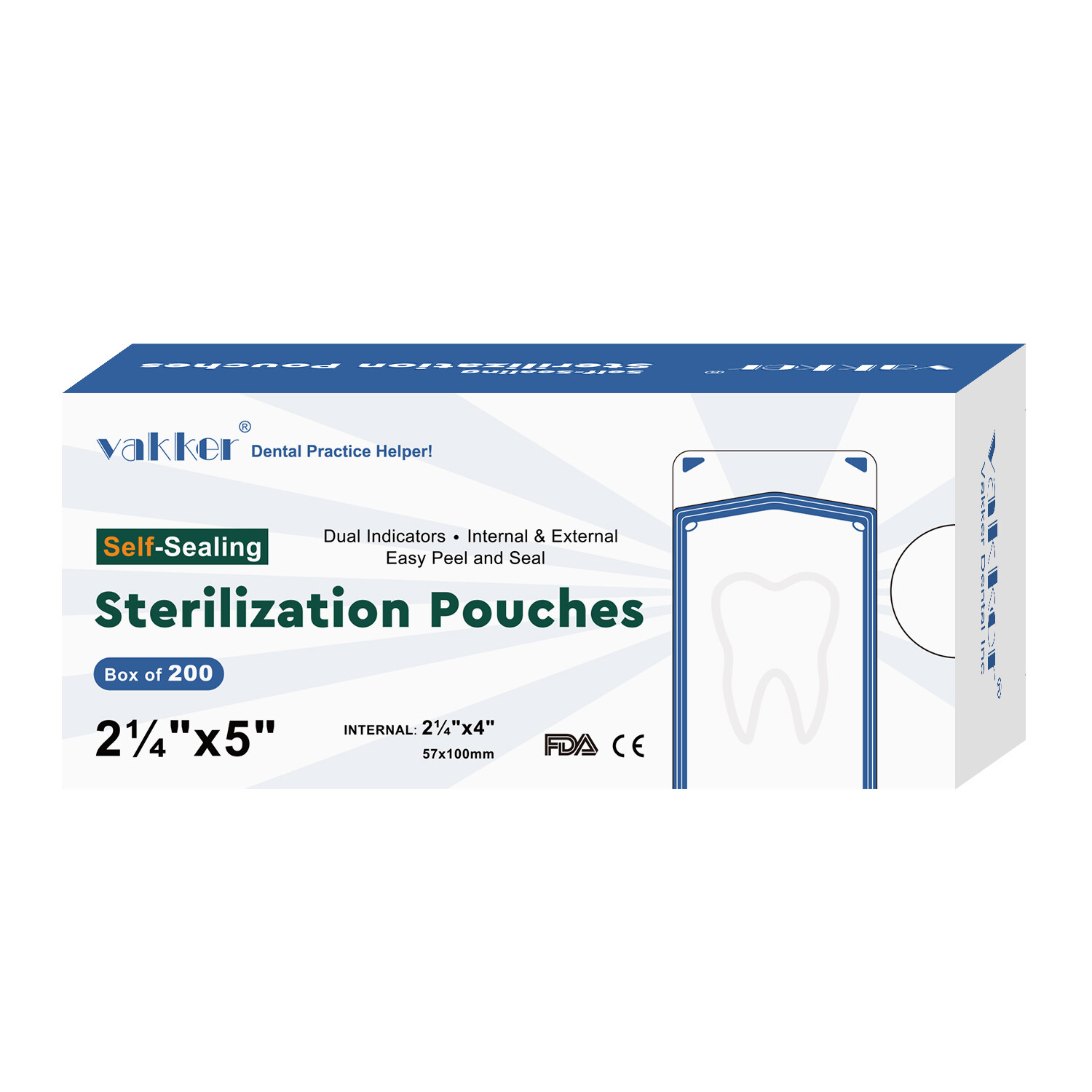 Self Sterilization Pouches Autoclave, Medical Sterilizer Bags Dental Tattoo Nail Self Sterilization Pouches Autoclave, Medical Sterilizer Bags Dental Tattoo Nail