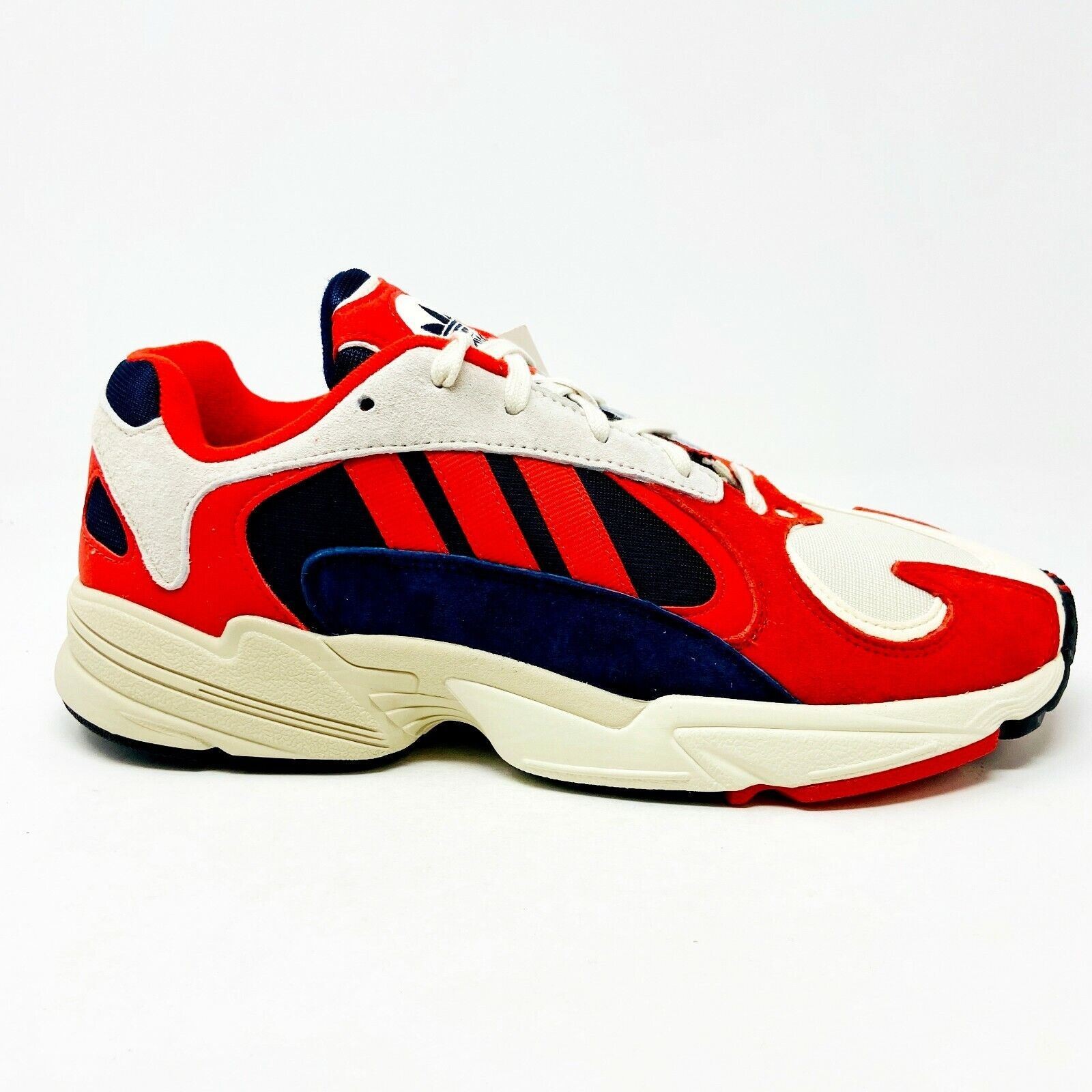 adidas Originals Yung-1 Men\'s Sneakers Chalk White Red Navy B37615