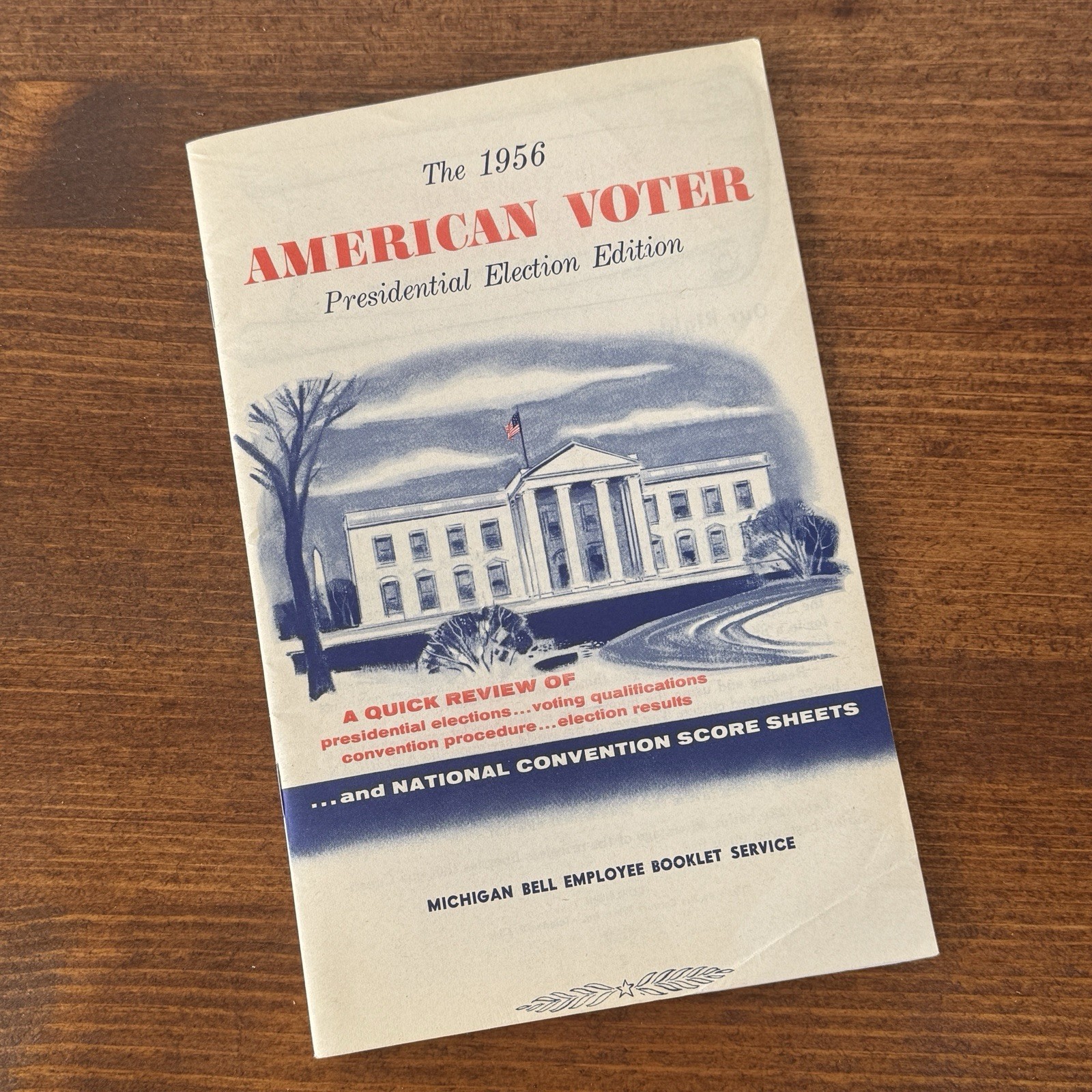 POST CONVENTION ISSUE 1956 AMERICAN VOTER PRESIDENTIAL ELECTION EDITION