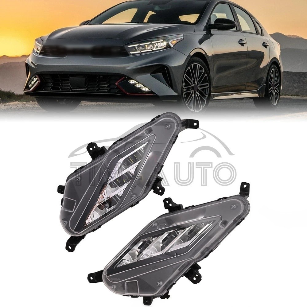 New 2PCS LED Fog Light Left & Right For 2022 2023 Kia Forte 92202M7500