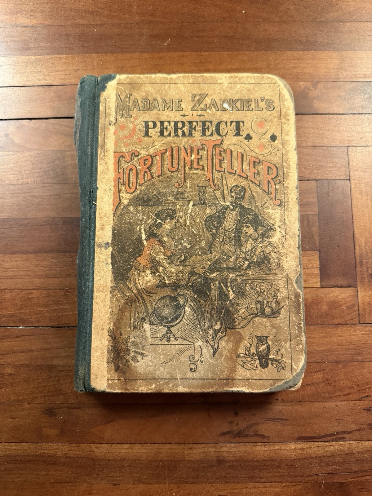 Perfect Fortune Teller Madame Zadkiel\'s Napoleons Oraculum 1862 Book Antique  AR