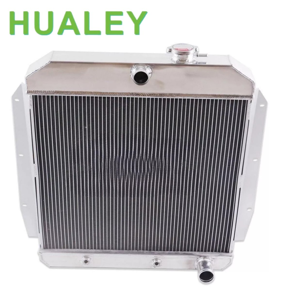 3 Row Radiator Alu For 1955-1959 1956 Chevy Truck Pickup Suburban/Apache/GMC