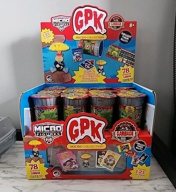 Super Impulse Garbage Pail Kids Micro Figures Mystery Box Case of 24