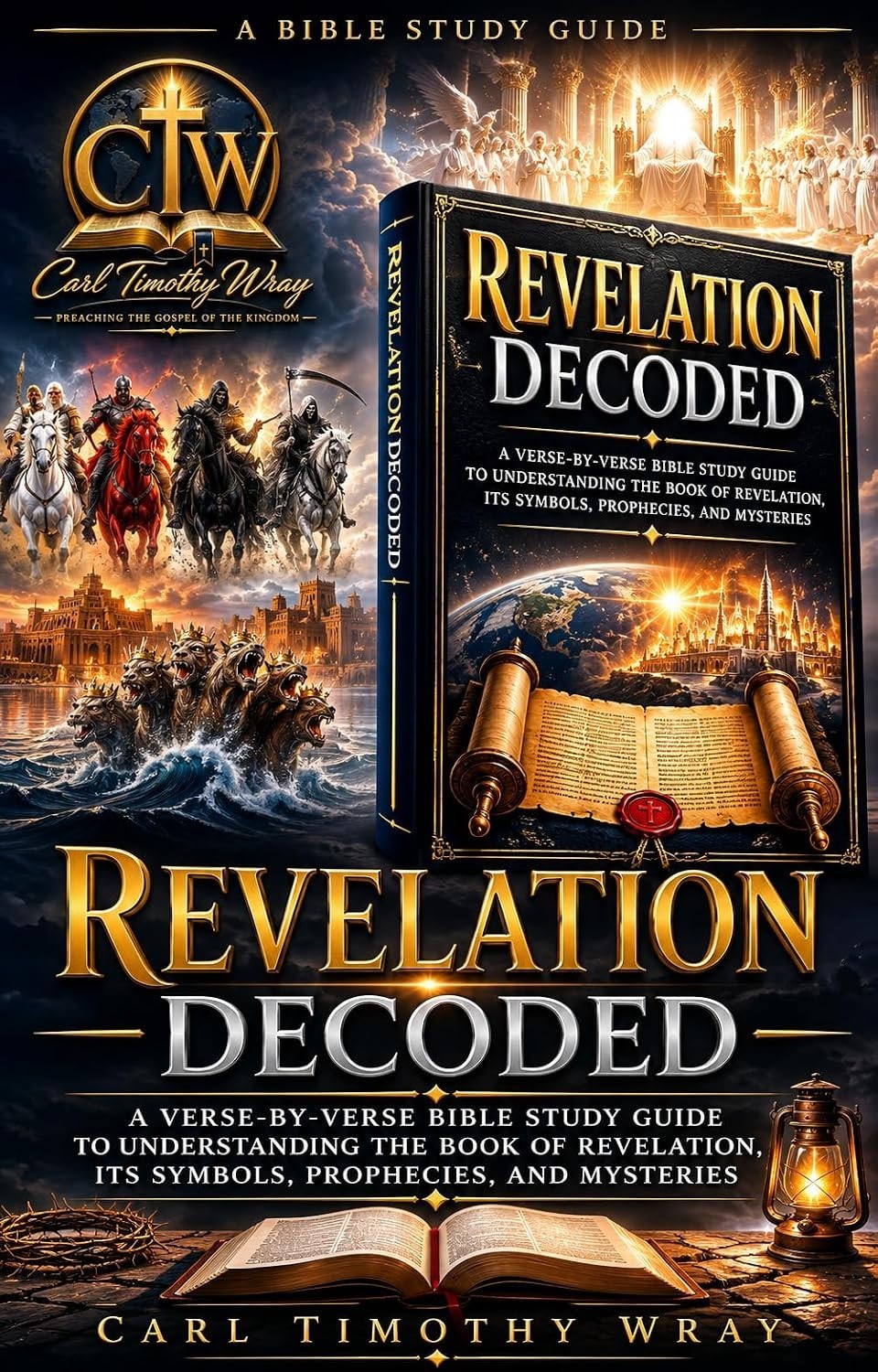 REVELATION DECODED Book of Revelation Bible Study End Times Prophecy  Paperback