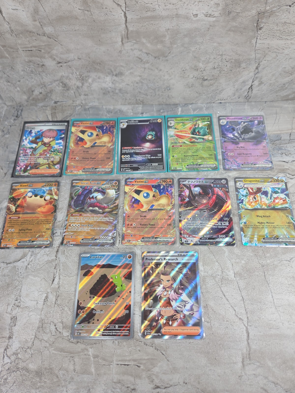Pokemon TCG Cards 12 Card Lot 2023 - Random Some EX cards