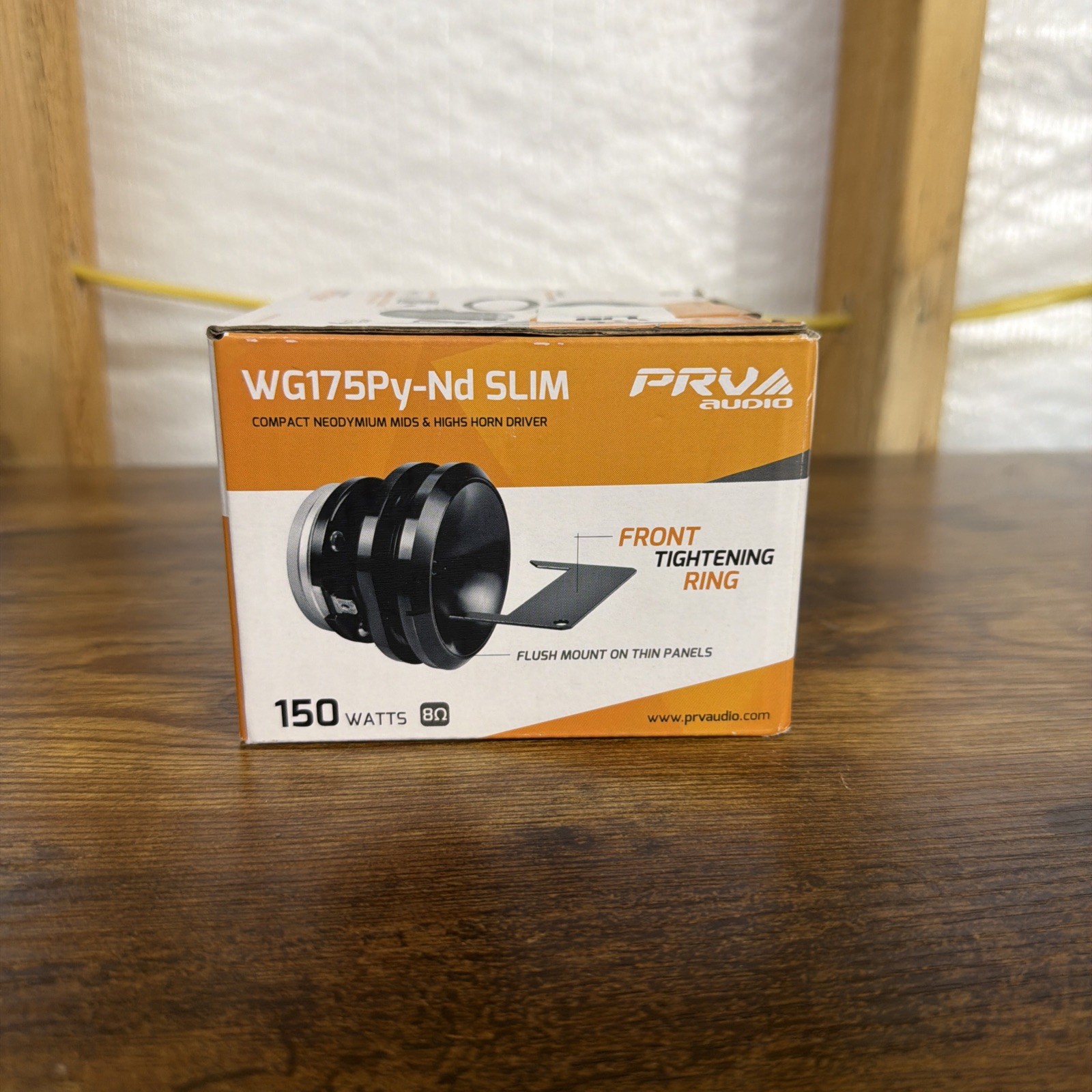 PRV Mini Mids & Highs Neodymium Horn Driver WG175Py-Nd SLIM – 150 Watts 8 Ohm PRV Mini Mids & Highs Neodymium Horn Driver WG175Py-Nd SLIM – 150 Watts 8 Ohm