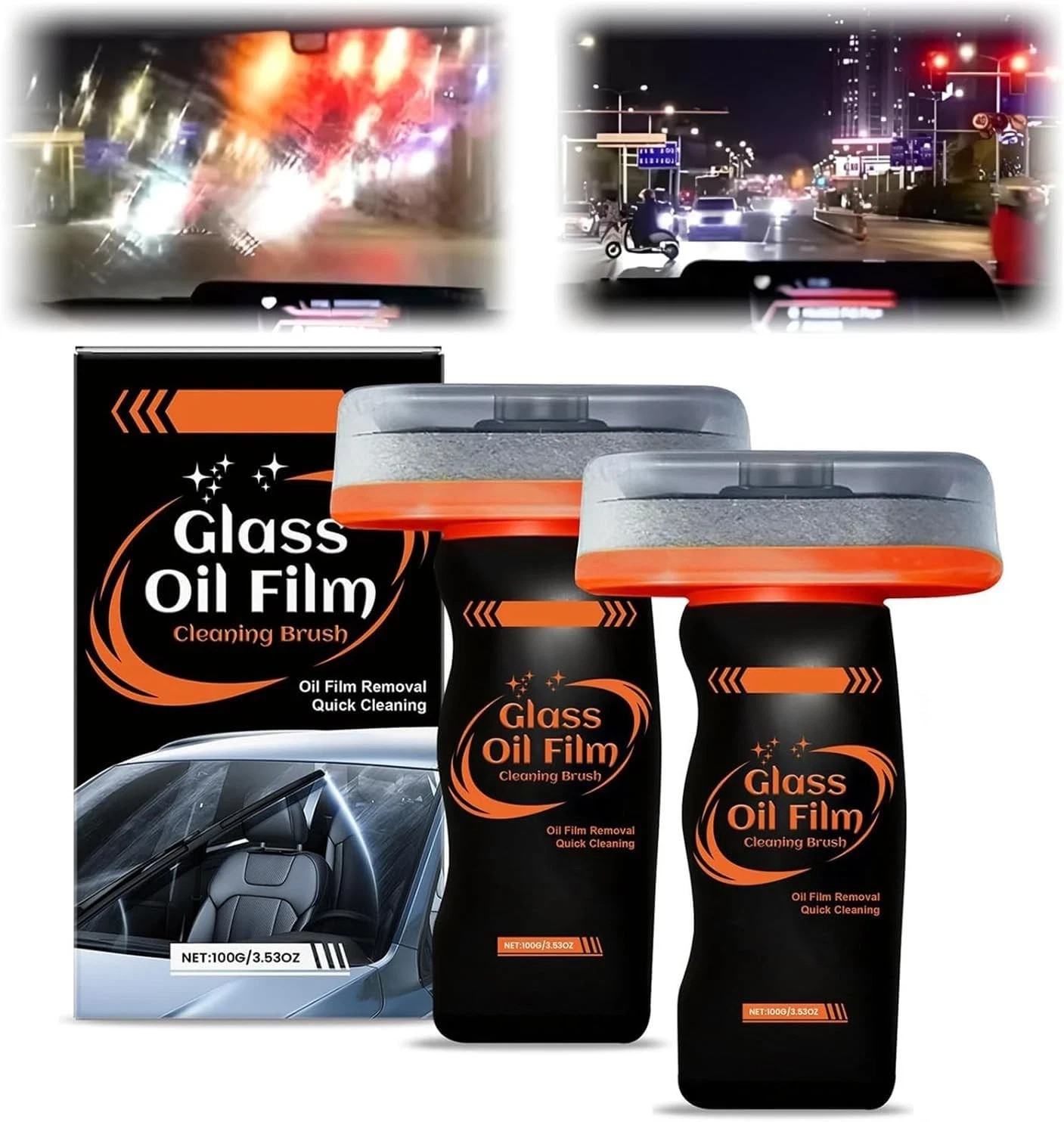Automotive Oilfilm,Qifor Car Oil Film Cleaner,Glass Guard,2026 NEW Glass Cleaner
