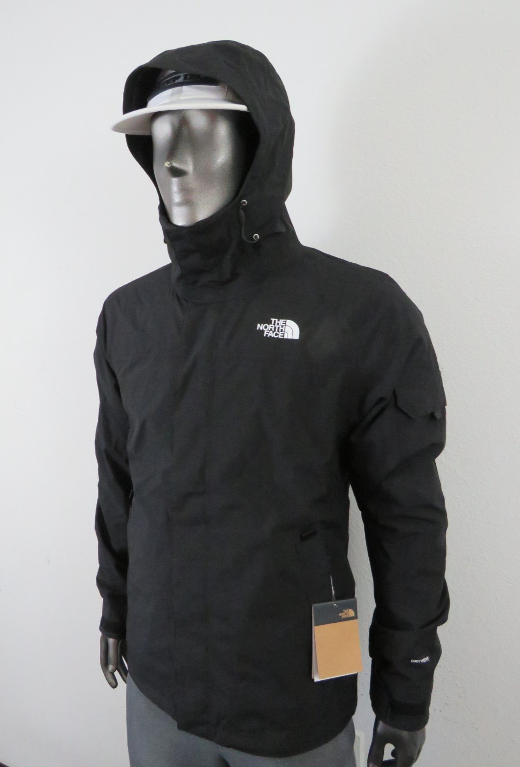 Mens The North Face Toro Peak 3 in 1 Triclimate Waterproof Hooded Jacket Black