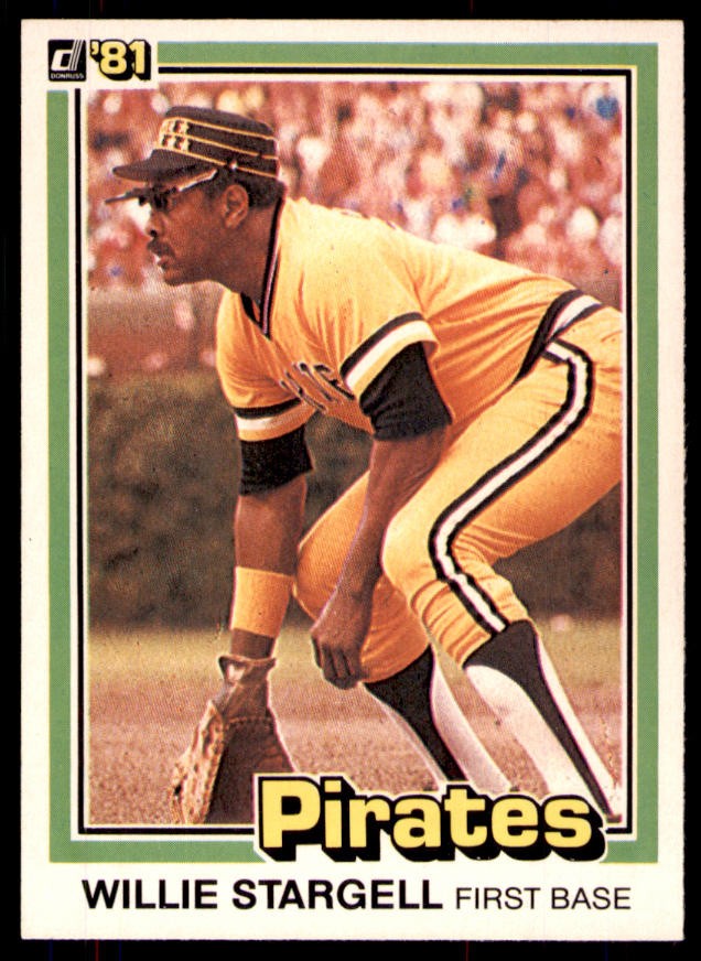 1981 Donruss - HOF NrMt/Mt Willie Stargell #12 Base