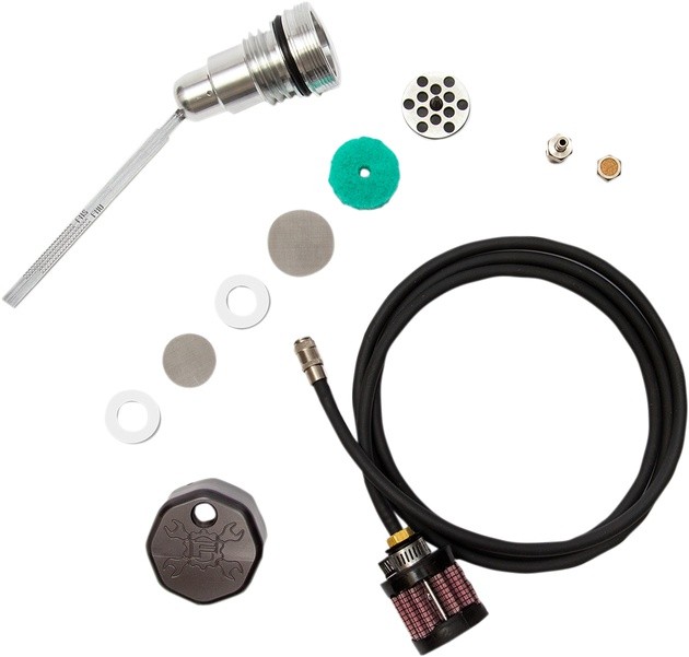 Feuling Vented Oil Dipstick Black #3092 Harley Davidson