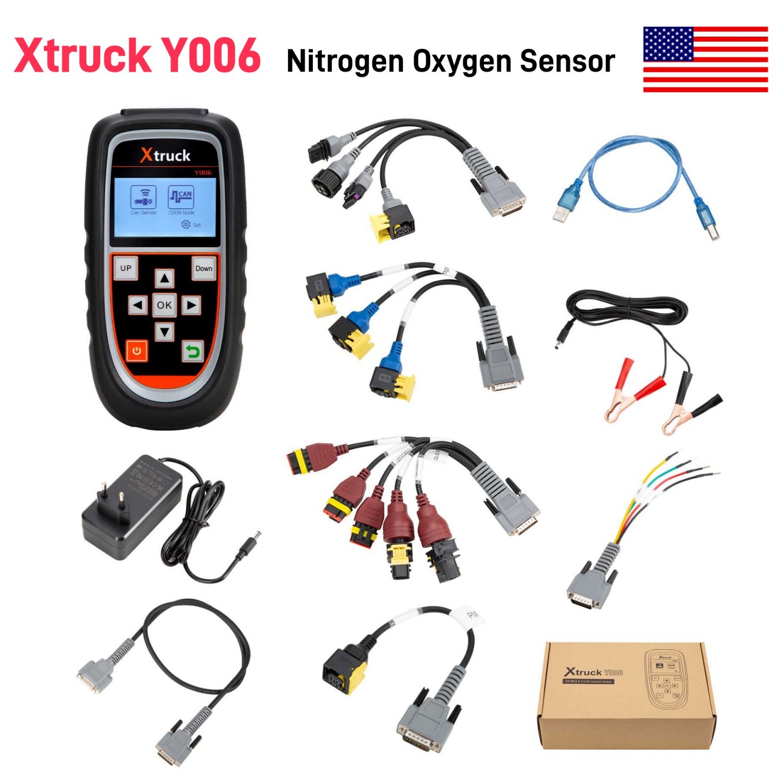 Xtruck Y006 Nitrogen Oxygen Sensor Auto Repair Urea Nozzle Pump Diagnostic Tool