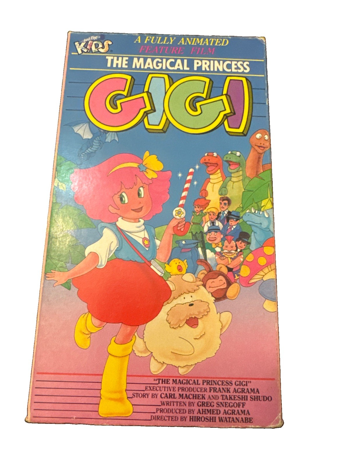 The Magical Princess Gigi VHS Minky Momo Gigi and the Fountain of youth Che 6125