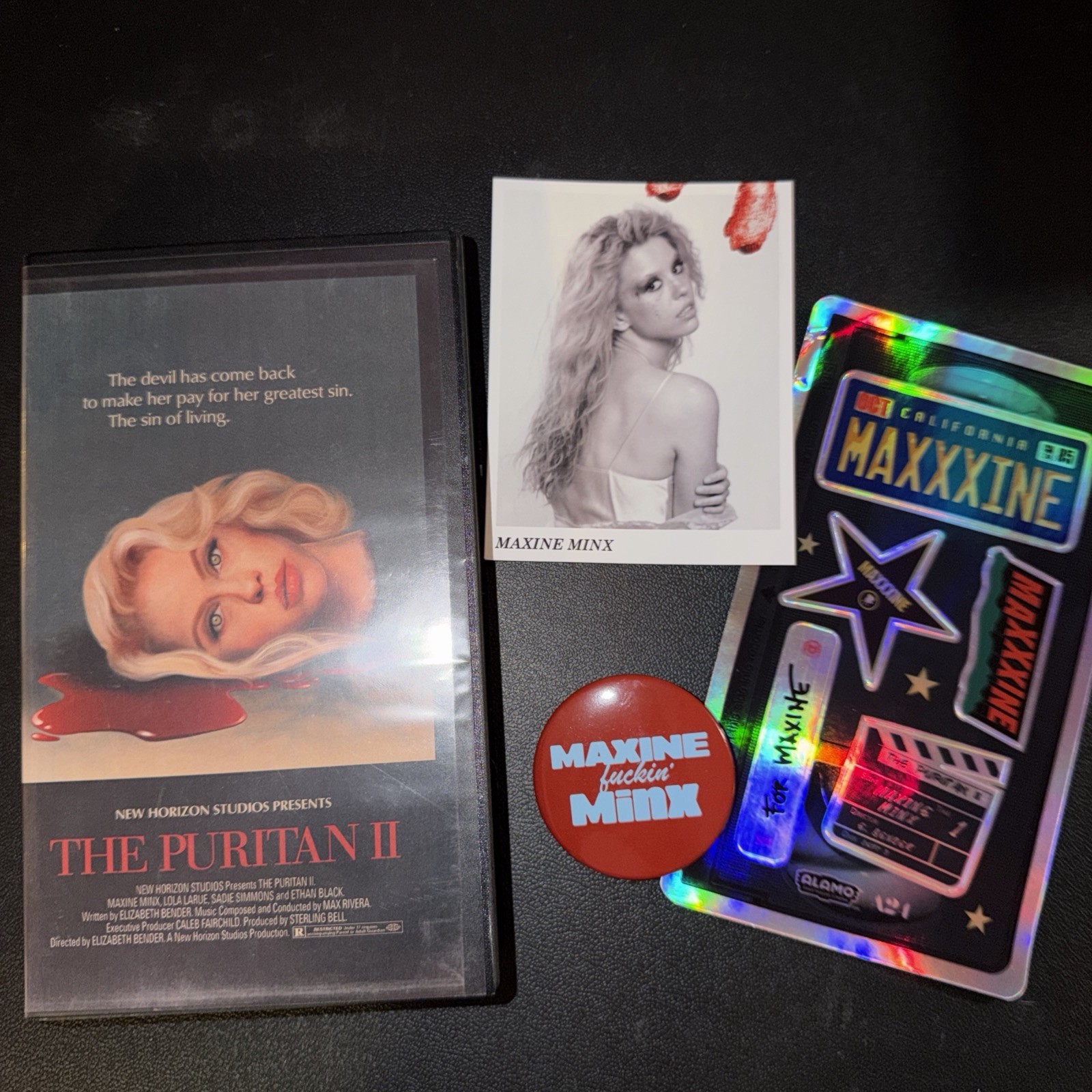 MaXXXine The Puritan 2 VHS Case Alamo Drafthouse Exclusive Ltd. Ed Mia Goth