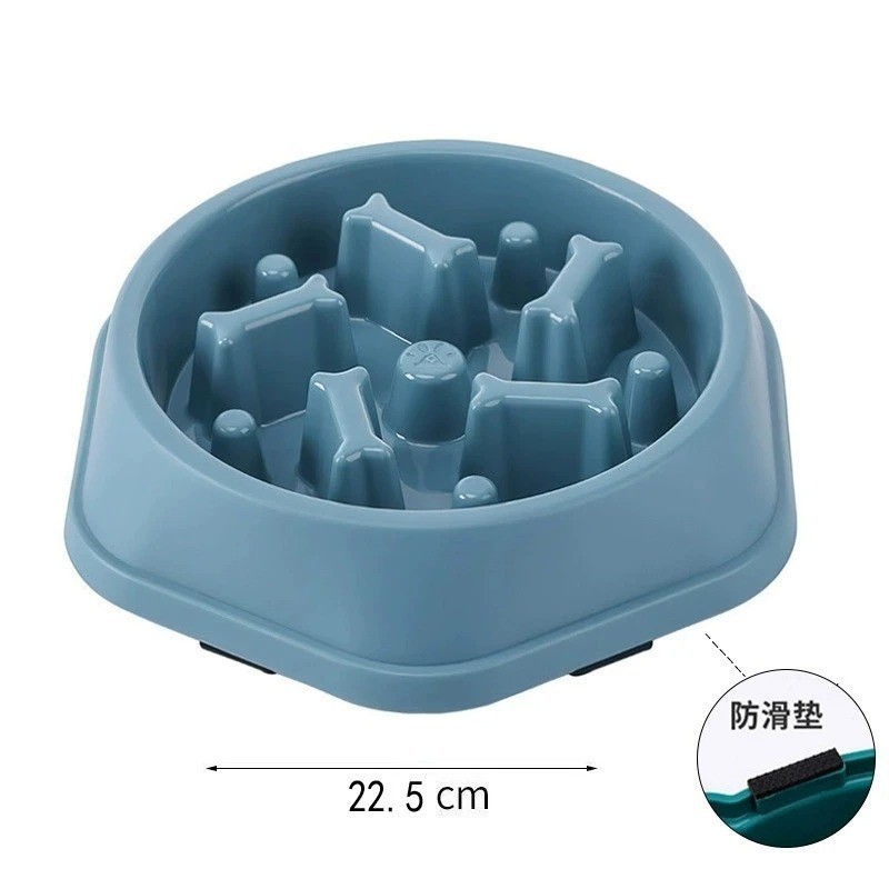Slow Feeder Dog Bowl Slow Eating Pet Food Bowl Anti Gulp Dog Feeder Slow Feeder Dog Bowl Slow Eating Pet Food Bowl Anti Gulp Dog Feeder